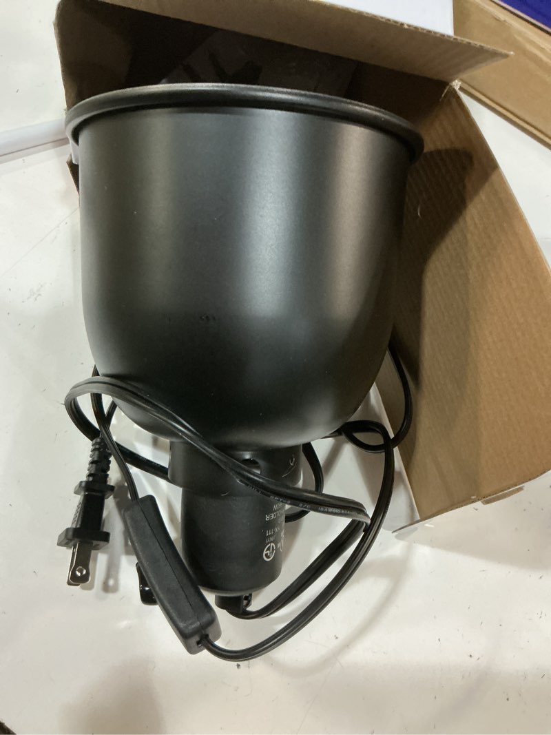 Condition photo showing As Is for dxophiex 5.5inch deep dome reptile heat lamp reptile light fixture uvb light fixture max 100w for bearded dragon, turtles, snake and lizard terrarium