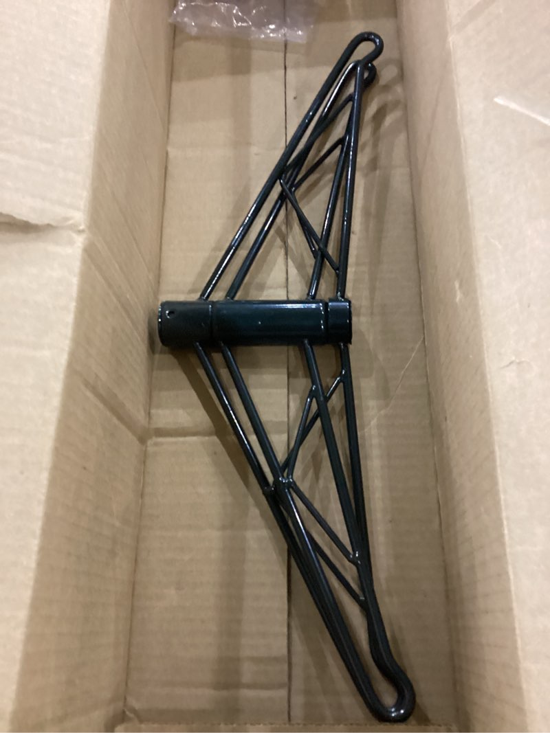 Condition photo showing Good Condition for Barydat Christmas Tree Stands Metal Folding Artificial Christmas Tree Legs Replacement Holder Base for Xmas Winter Holiday New Year Decorations (dark Green, 18 Inch) Dark Green 18 Inch