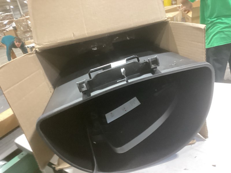 Condition photo showing Good Condition for simplehuman 50 Liter / 13 Gallon Semi-Round Kitchen Step Trash Can with Secure Slide Lock, Mocha Plastic