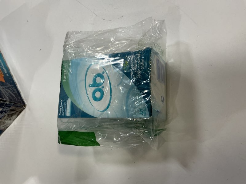 Condition photo showing New/Like New for o.b. Tampons 40 Count