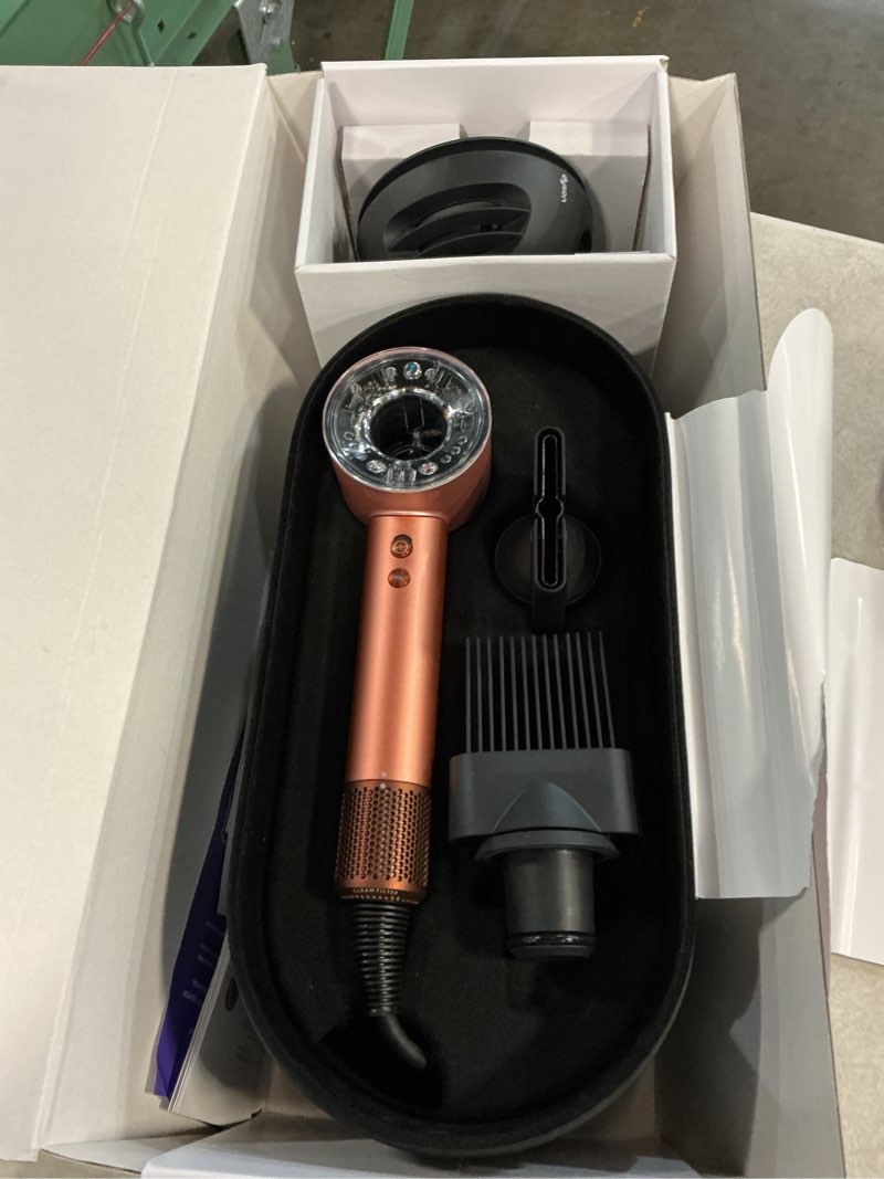 Condition photo showing Good Condition for dyson supersonic nural™ hair dryer amber silk