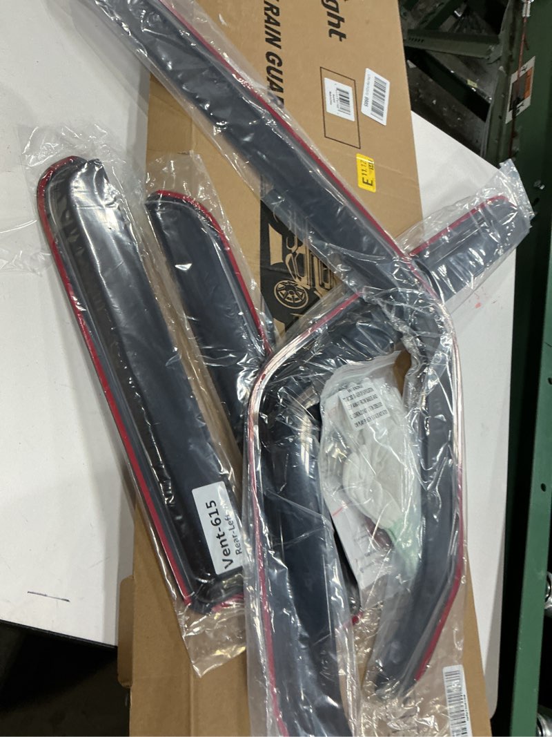 Condition photo showing New/Like New for Nilight Window Visor Compatible with Jeep Wrangler JL/Gladiator 2018 2019 2020 2021 2022 2023 2024 2025 2026 Vent Window Deflectors,Rain Guards Acrylic-4pcs Wrangler JL 2018-2026