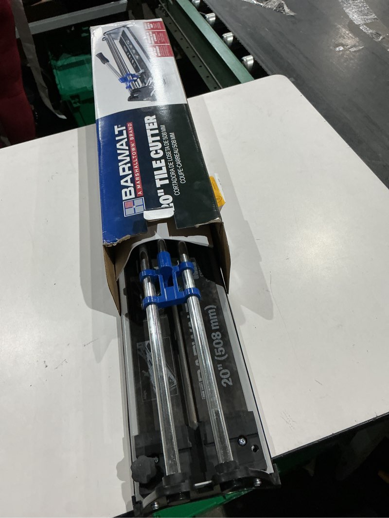 Condition photo showing As Is for barwalt 20-in tile cutter