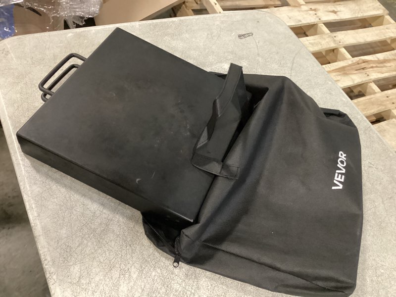 Condition photo showing Good Condition for vevor folding campfire grill, heavy duty steel mesh grate, 22.4" portable camping grates over fire pit, camp fire cooking equipment with legs carrying bag, grilling rack for outdoor open flame cooking 22.4*11 inch