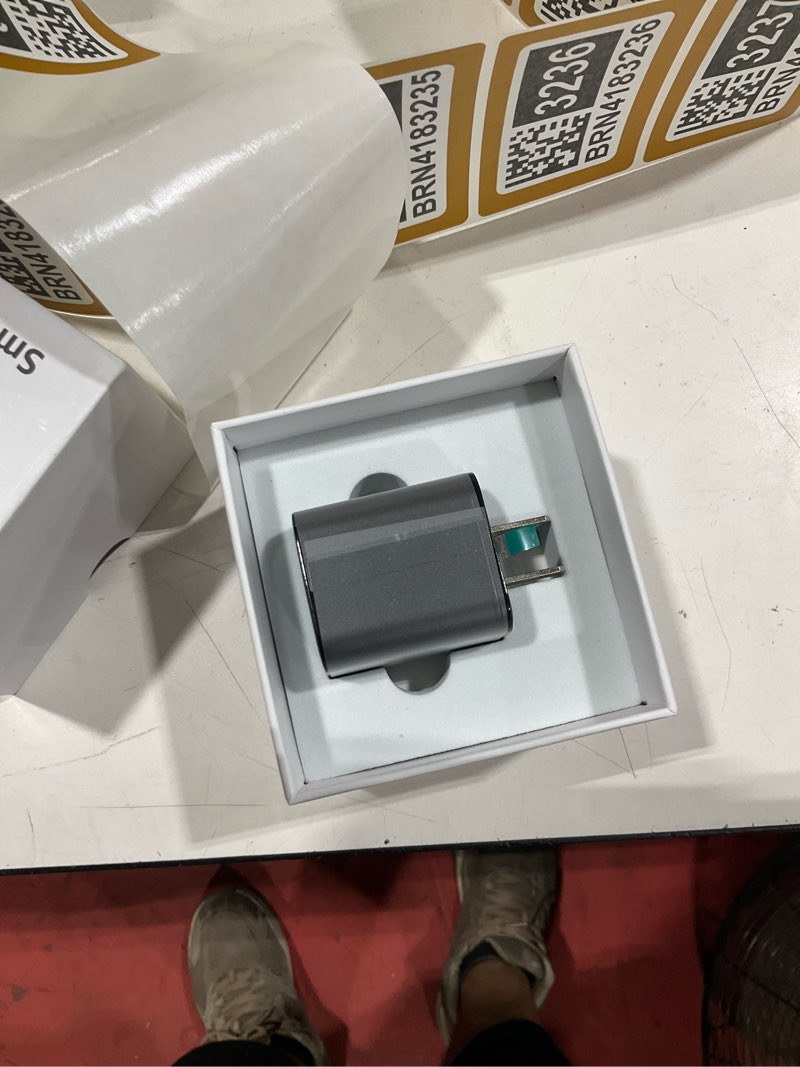 Condition photo showing Good Condition for alpha tech indoor camera with 160° wide angle, plug in offline camera, no wifi or app, local sd storage for home use