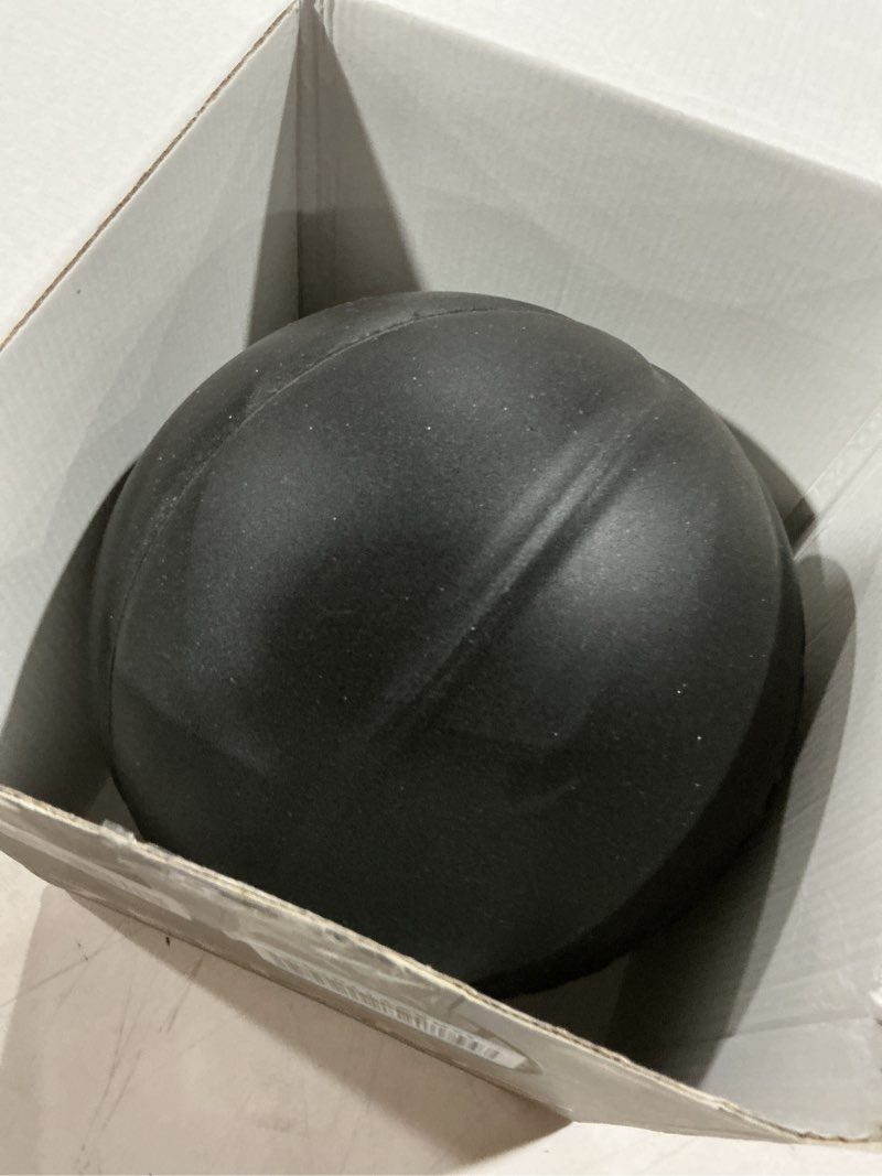 Condition photo showing As Is for zenaro ultra premium silent basketball - size 7 (29.5”), non-compressed, 3d sculpted groove for true bounce & control, real game-weight indoor basketball, durable airless foam, premium gift box