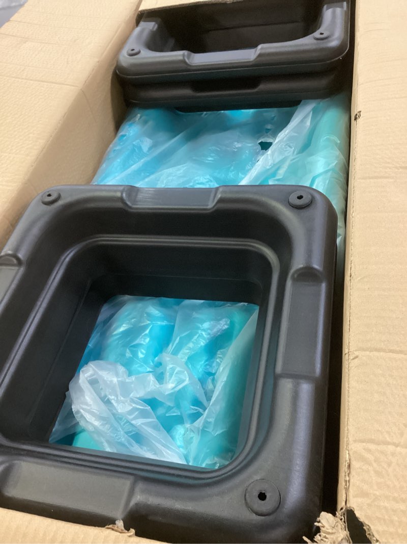 Condition photo showing Good Condition for step aerobic platform, exercise step with levels adjustable height, stackable risers, fitness training workout stepper for home gym, cardio strength, multiple size & color teal 16''x 16'' step