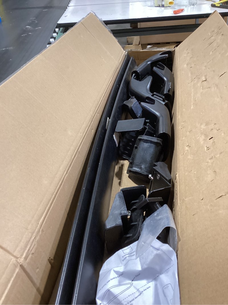 Condition photo showing Good Condition for FengYu 330lb Lockable Roof Rack Cross Bars Compatible with 2024 2025 2026 Hyundai Santa Fe & Santa Fe Hybrid (Not for SE), Heavy Duty Aluminum Roof Rails Crossbars Cargo Bars Rooftop Black Luggage. Compatible with Hyundai Santa Fe 2024-2026