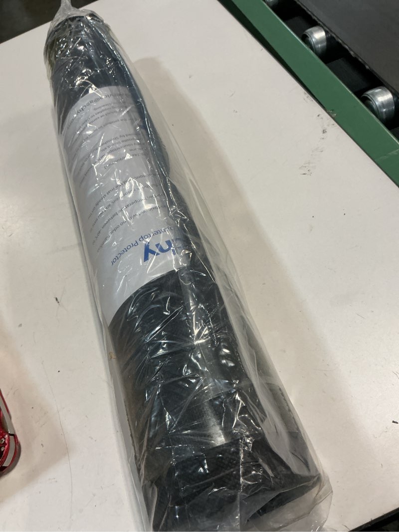 Condition photo showing New/Like New for AECHY Extra Large Silicone Mat 36”x24”x0.08”, Multipurpose Silicone Mat Thick Heat Resistant Mat Shipped Rolled Up Kitchen Counter Mat Waterproof Nonslip Silicone Mats for Kitchen Counter Black 36"L x 24"W Black