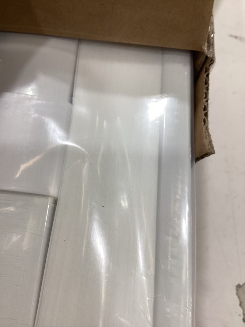 Condition photo showing New/Like New for lazblinds no tools no drill cordless cellular shades, light filtering honeycomb shades for home, thermal insulation blinds for windows, 31" w x 64" h, white light filtering-white 31" w x 64" h