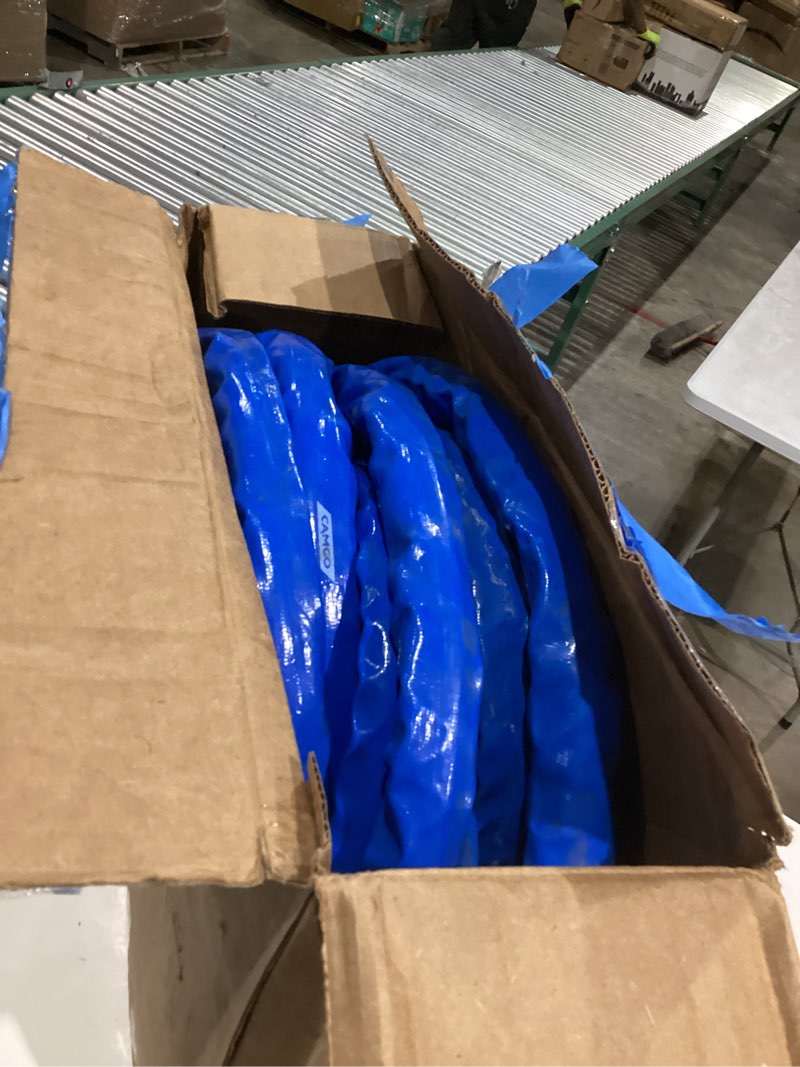 Condition photo showing As Is for Camco 50' Heated Water Hose for RV — Prevents Freezing Down to -20° — Certified For Drinking Water & Lead-Free — Great for Campers, Livestock, Agriculture, Kennels, etc. — 5/8" ID (22912) -20-Degree 50-Foot