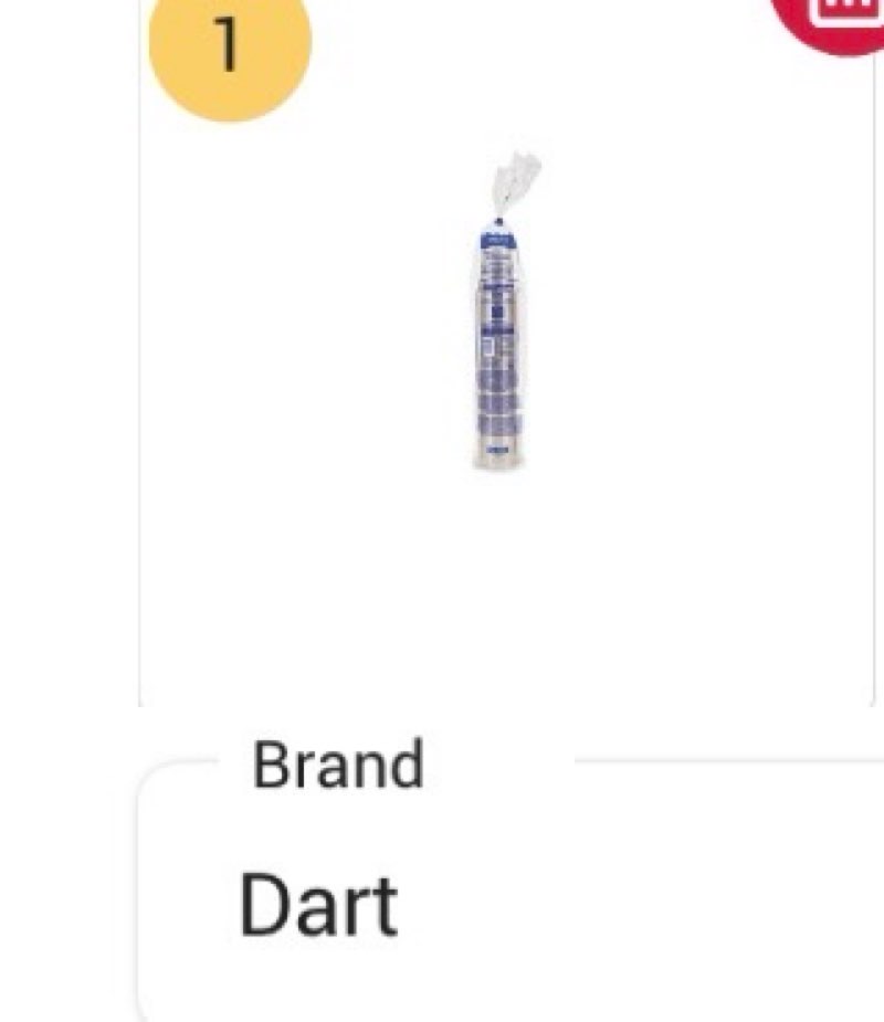 dart 16 oz clear pet plastic cold tall cup  clear - pack of 20 - 50 packs per box