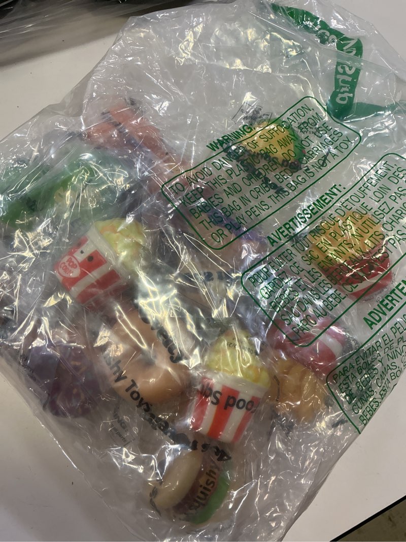 Condition photo showing Good Condition for 4e's novelty 24 pack fast food squishy toys for kids bulk slow rising small 1.5-2.25" squishies, classroom rewards, basket stuffers gift birthday party favor