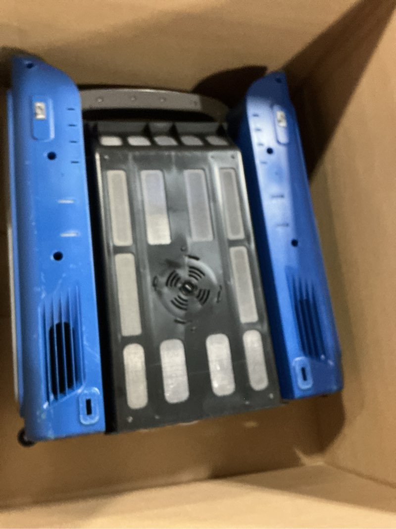 Condition photo showing As Is for 2026 new v1t solar pool skimmer, robotic pool surface skimmer cleaner with app control, 7l large basket 24/7 cleaning smart obstacle avoidance dual charging options ideal for above ground pool blue
