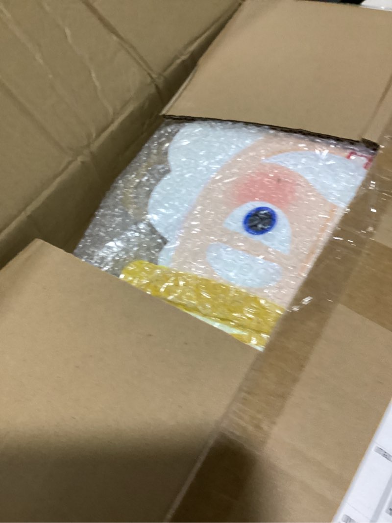 GlikCeil 2pcs 6ft Large Modern Metal Christmas Nutcracker Outdoor Decoration White Gold Xmas Nutcrac