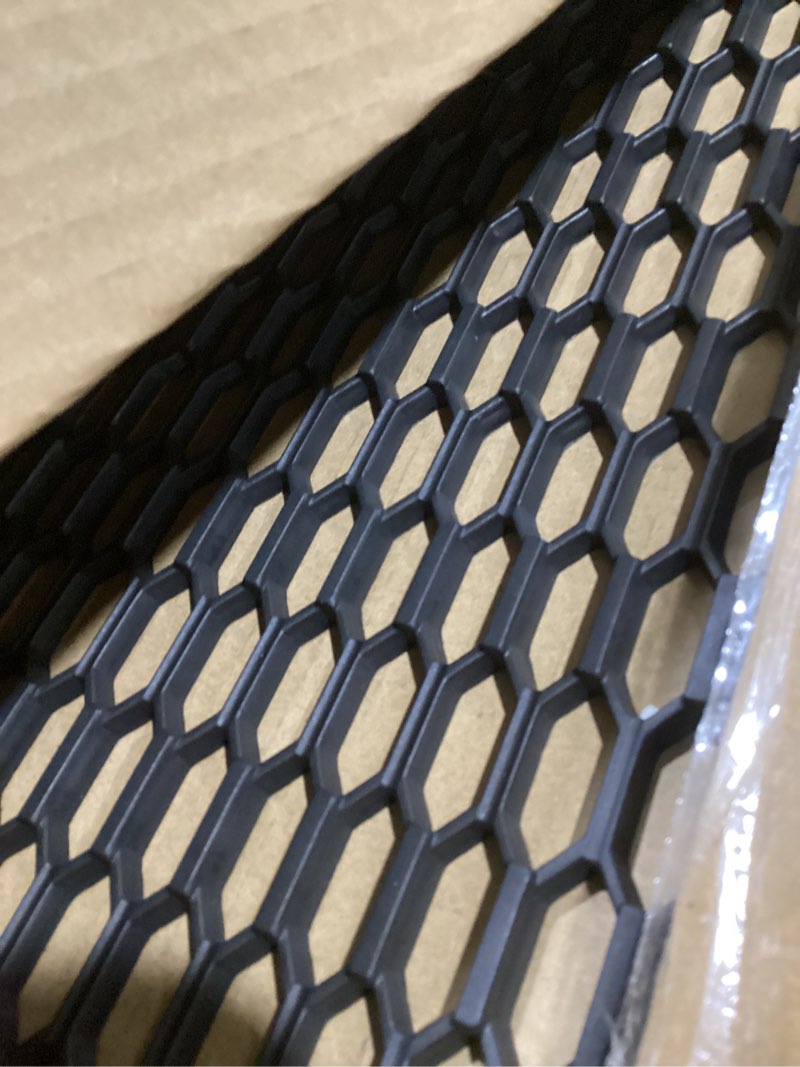 Condition photo showing Good Condition for AggAuto 47"x16" ABS Plastic Universal Car Grill Mesh, Automotive Grille Insert Bumper Honeycomb Hole 10x25mm Hex Grids Black Black ABS 10x25mm 3D Hexagon