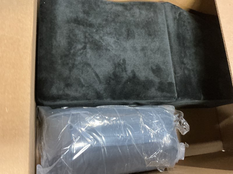 Condition photo showing As Is for aossa bbl pillow after surgery for butt, brazilian butt lift booty back support cushion, bbl chair pillows recovery for sitting driving, post surgery lifting seat cushion combo (black)