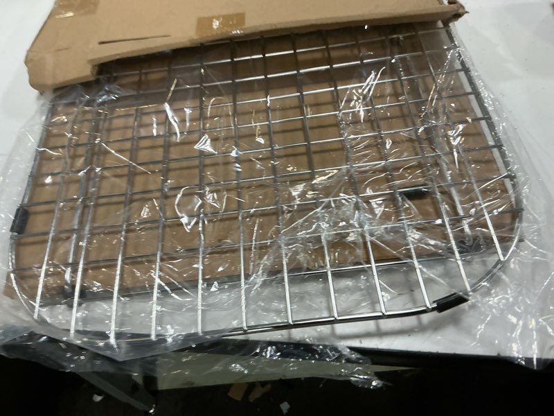 Condition photo showing New/Like New for sink protectors for kitchen sink stainless steel, 27-1/2" x 14-1/4" sink rack for bottom of sink grid accessories centered drain with corner radius 3-1/2" for single bowl sinks, scratch prevention ??stainless steel 27"x14"