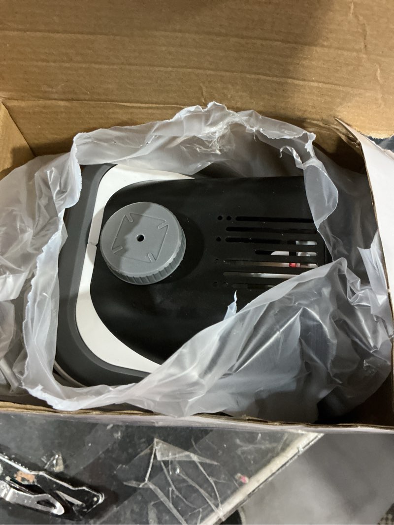 Condition photo showing New/Like New for upgraded bubble machine with remote control, automatic rotation & rgb lights, 1800mah rechargeable battery, type-c charge, bubble maker for kids, weddings, birthday parties, outdoor activities black