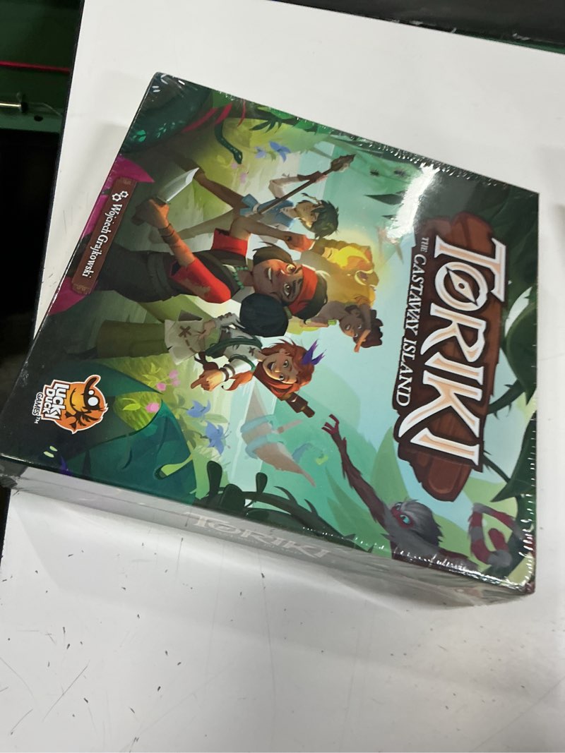 Condition photo showing New/Like New for lucky duck games toriki: the castaway island | cooperative family game | 1-4 players, ages 8+ | 6-8 