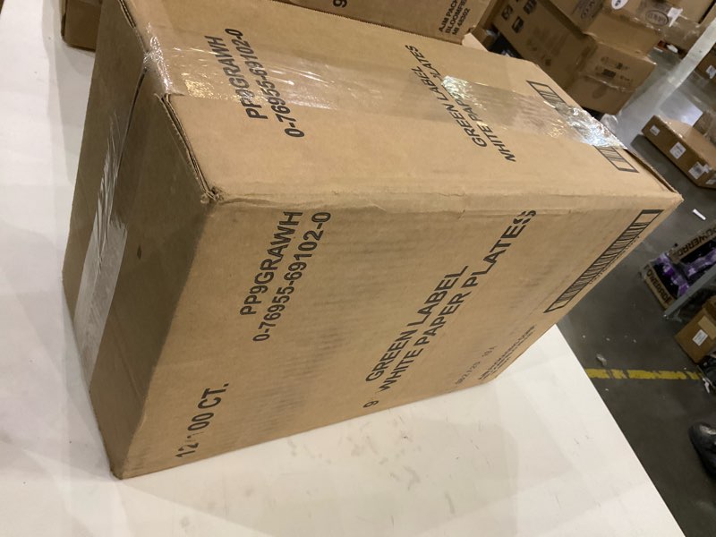 9” paper plates 1200pc