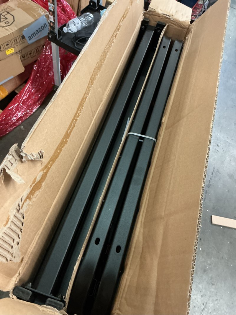 Condition photo showing Good Condition for amazon basics bed frame with storage, foldable metal platform, sturdy steel, no box spring needed, 1