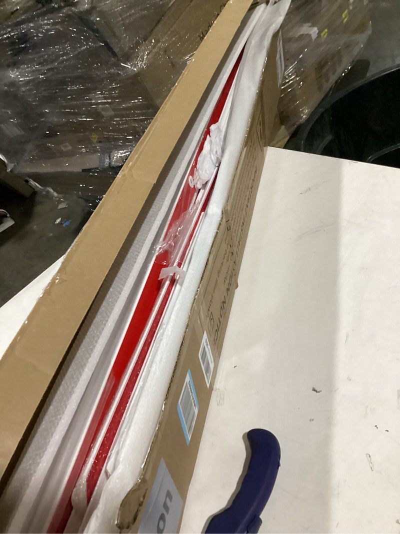 Condition photo showing Good Condition for NeatiEase Peel and Stick Wall Molding Kit 6-Frame Premade, Ready-to-Assemble Wall Moulding Panel Frame, Self Adhesive Wainscoting Panels, Accent Molding Trim for Interior Walls Home Decor (Style 1) 54"x24" Width:1.4", White