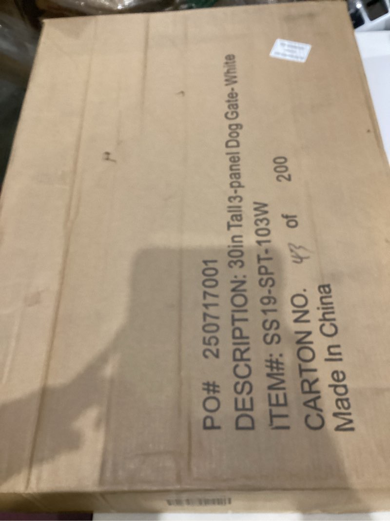 Spirich Freestanding Wire Pet Gate for Dogs, 60 inches Extra Wide, 30 inches Tall Dog Gate for The H