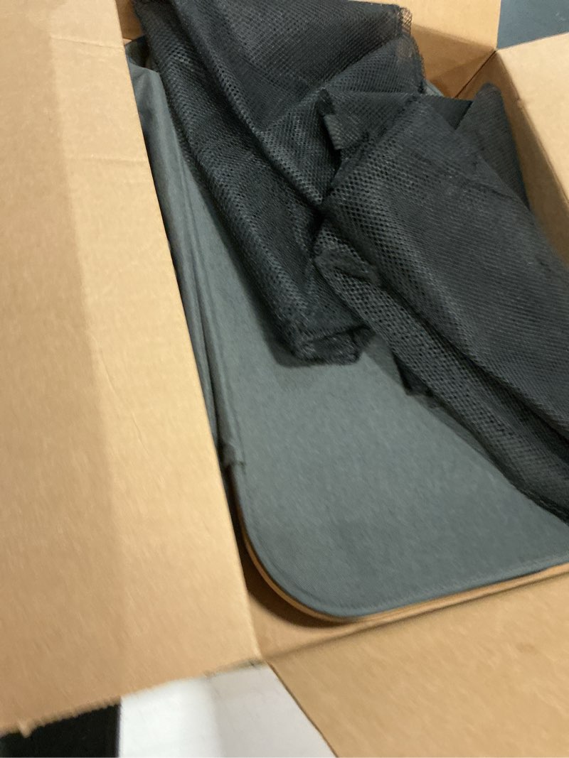 Condition photo showing New/Like New for hampers for laundry basket with lid, 160l extra large 3 section clothes divided organizer for bedroom, laundry room, dirty clothes hamper, grey dark grey 160l