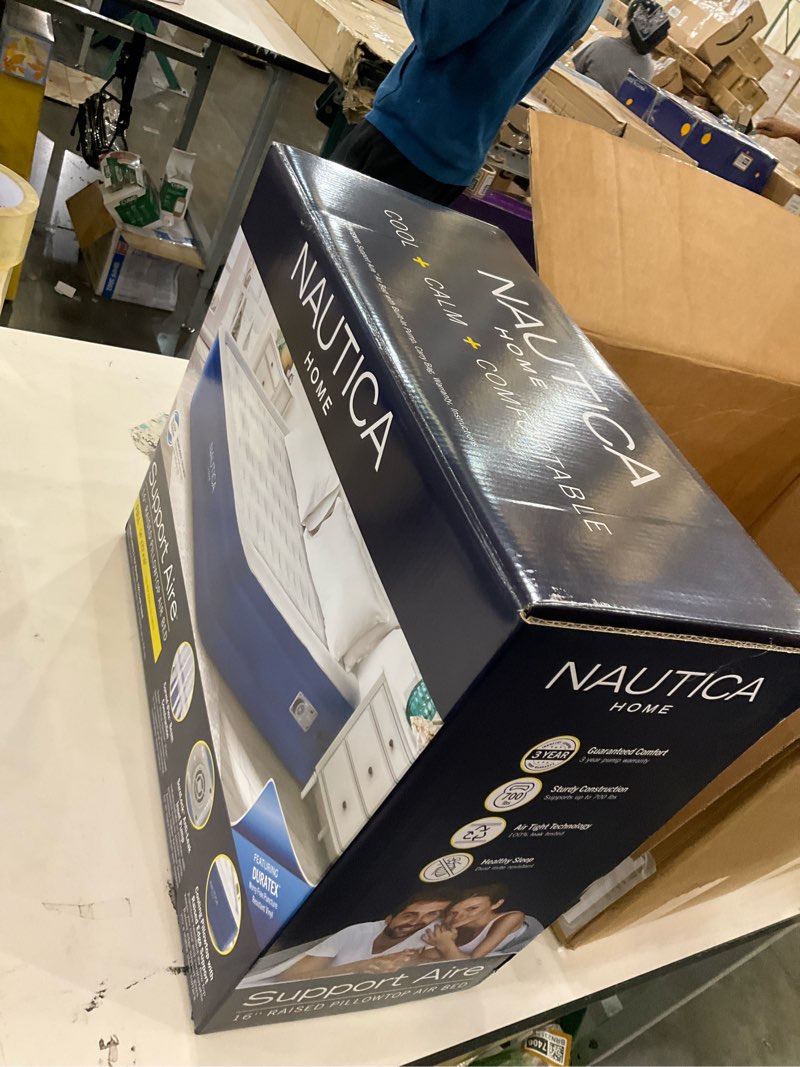 Nautica home/16 raised pillowtop air bed