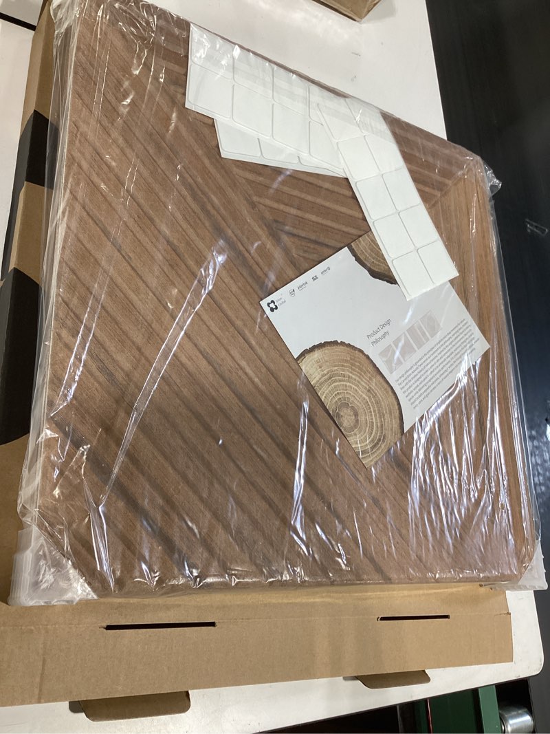 Condition photo showing New/Like New for soon global acoustical wall panels, 6-piece 23.62 x 23.62 inches art acoustic panels, decorative acoustic panels, acoustic wall panels, sound absorbing wall art, arcadian vortex 72 x 48 inches arcadian vortex