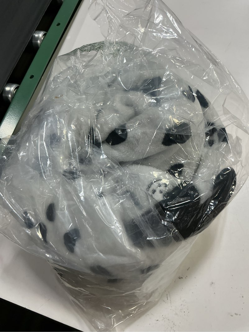 Condition photo showing As Is for Unisex Adult Animal Onesie Pajamas, Men Women Flannel Halloween Cosplay Costume Small Dalmatian