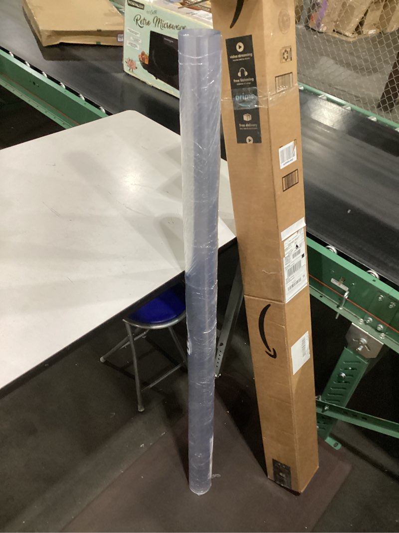 Condition photo showing New/Like New for Office Chair Mat for Hard Floors, 60"x75" Large Chair Mat for Hardwood Floor, Waterproof Area Mat for Living Room, Hard Floor Protector Computer Desk Rug for Home Office (Clear) Clear (for Hard Floors) 60" x 75" (for hard floors)