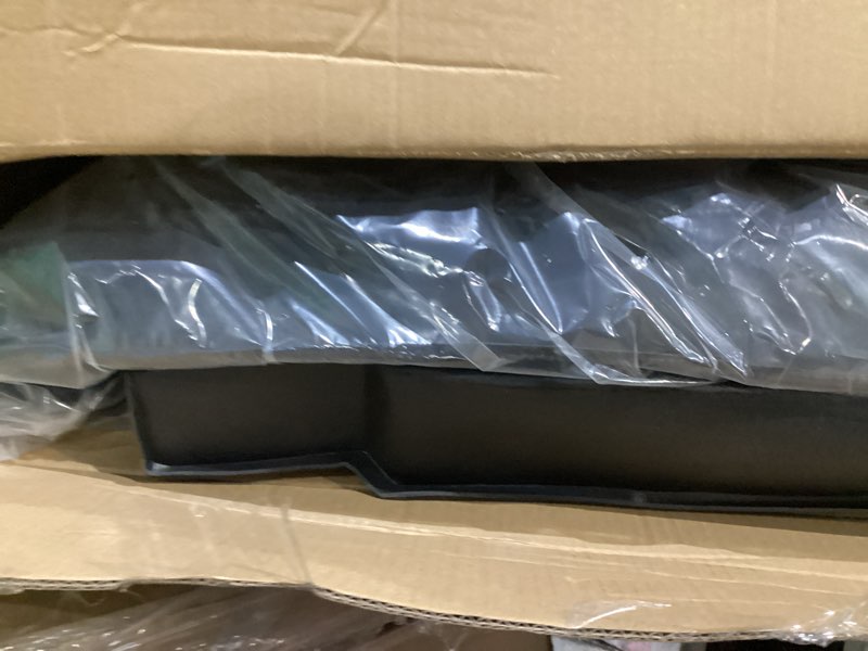 Condition photo showing As Is for Custom for 2014-2019 Nissan Sentra Floor Mats and Cargo Trunk Liner Set All-Weather TPE Rubber Protection Mat Black (for 2014-2019 Nissan Sentra)
