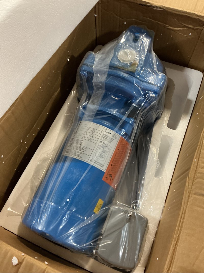 Condition photo showing Good Condition for 1/2 hp residential shallow well jet pump, heavy-duty cast iron self-priming water pump for home water supply & garden irrigation,115v