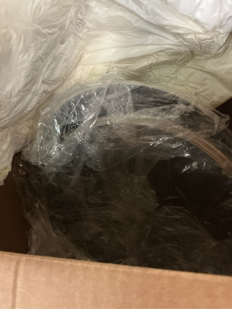 Condition photo showing As Is for all-clad electrics stainless steel and nonstick surface skillet 7 quart 1800 watts temp control, cookware, pots and pans, oven, broil, dishwasher safe