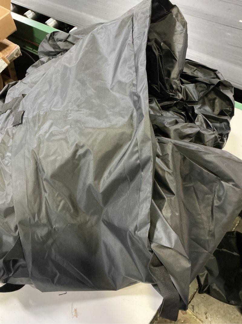 Condition photo showing Good Condition for patio waterproof extra large protective zippered outdoor cushion furniture storage bag with handles, 68in l x 30in w x 20in h (1 pack) 1 pack 68"l x 30"w x20"h