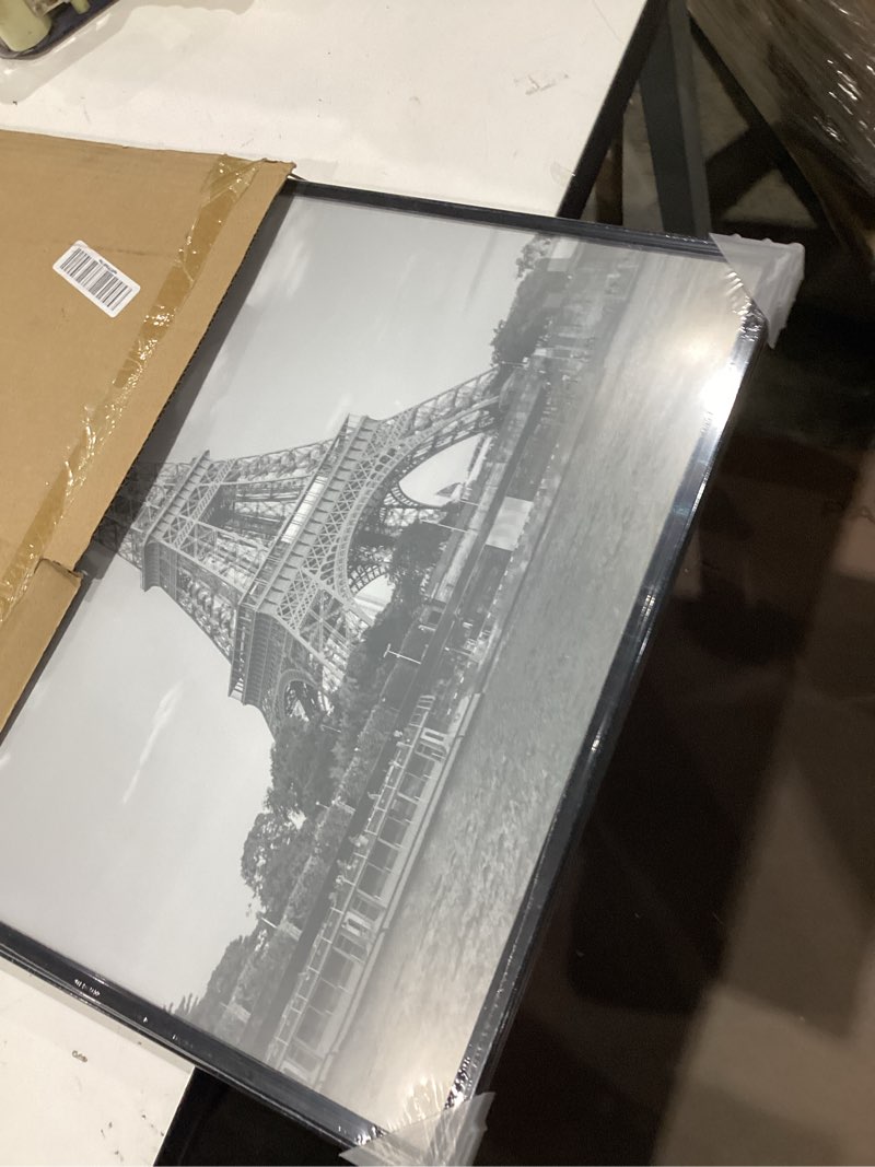 Condition photo showing Good Condition for upsimples 18x24 picture frame black 3 pack, scratch-proof poster frames 18 x 24 for photo gallery - slide-in strips, horizontal or vertical wall mounting