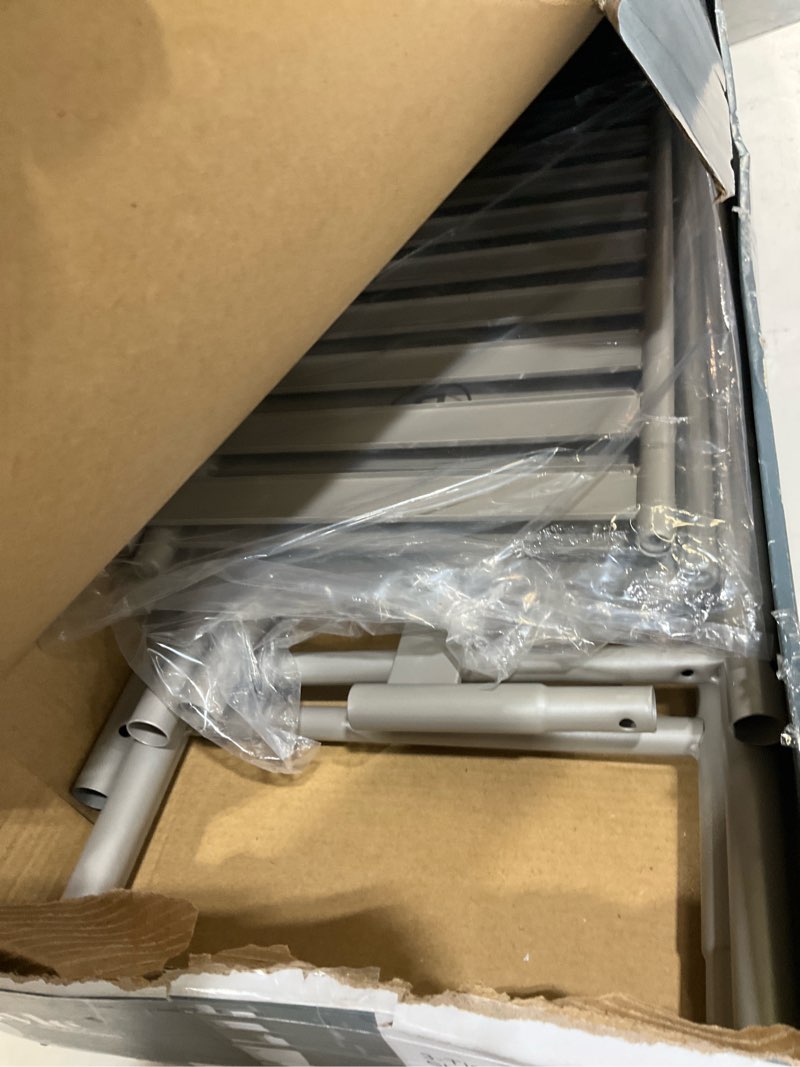 Condition photo showing As Is for 3-tier over-the-toilet shelf 