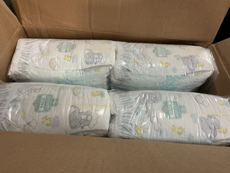 Condition photo showing New/Like New for Pampers Swaddlers 360 Pull-On Diapers, Size 5, 116 Count for up to 100% Leakproof Skin Protection