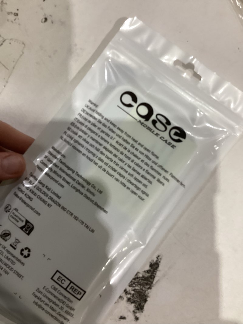 Condition photo showing New/Like New for Hensinple for Samsung Galaxy Z Flip 6, Z Flip 6 Case, Magnetic[Compatible with MagSafe] Transparent Slim Shockproof Hard PC Rugged Phone Case Cover for Galaxy Z Flip 6/Galaxy Z Flip 7 FE(White)