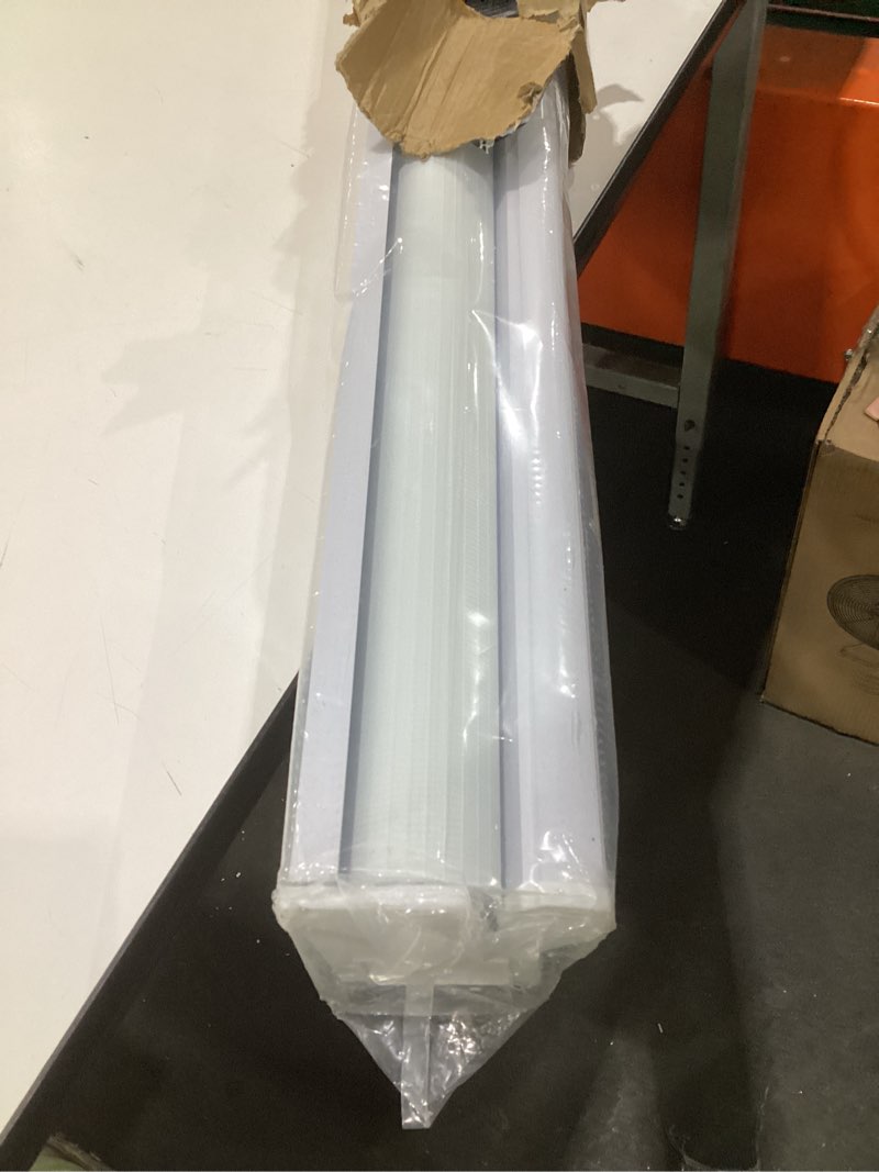 white blinds, size and brand unknown