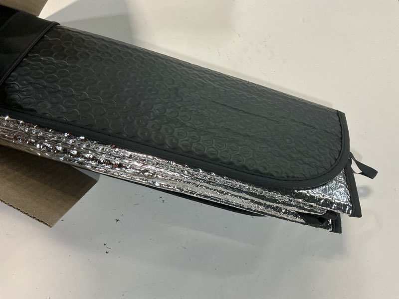 Condition photo showing Good Condition for econour accordion car windshield sun shade | car sun visor to protect harmful uv rays | foldable automotive windshield sunshades | window sun blocker to keep your vehicle cool & comfort - 58" x 28" large