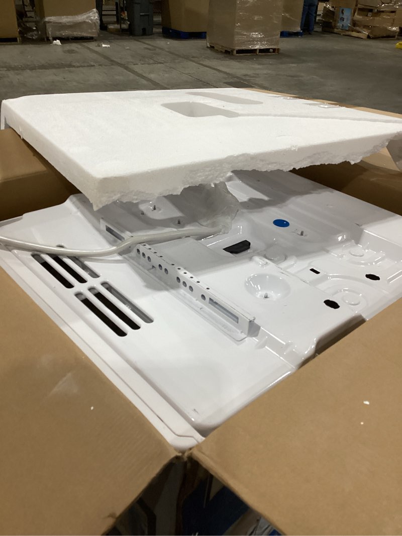 Condition photo showing As Is for Midea 12,000 BTU U Shaped Smart Inverter Window Air Conditioner - Cools 550 Sq Ft, Ultra Quiet with Open Window Flexibility - Alexa/Google Assistant Compatible - 35% Energy Savings, Remote (Updated) 12,000 BTU (Updated)