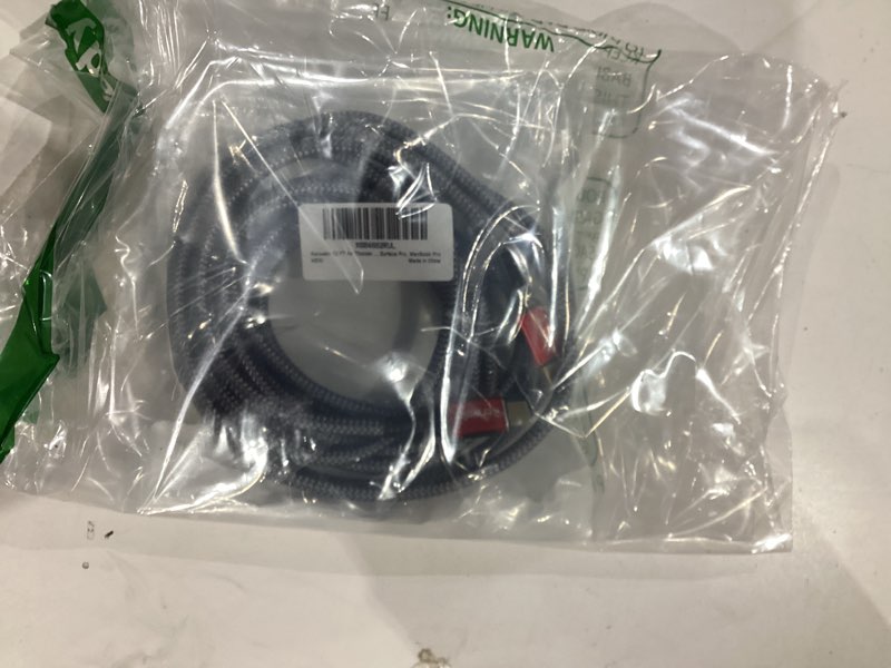 Condition photo showing Good Condition for 10 ft for thunderbolt 4 cable 240w, 40gbps usb 4 cable with pd 3.1, 8k@60hz, 4k@144hz usb c cable for iphone 17, mac mini m4, docking, egpu, ssd, surface pro, macbook pro 10ft