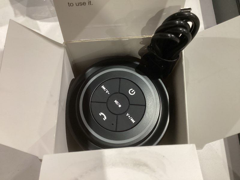 Condition photo showing Good Condition for waterproof bluetooth shower speaker, portable wireless speaker with suction cup, small portable wireless outdoor speakers, 6 mode rgb lights, for shower bathroom pool beach, gift ideas for christmas