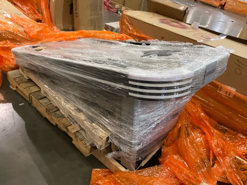 Condition photo showing As Is for Triumph Sports Air Hockey Table Blue-Black