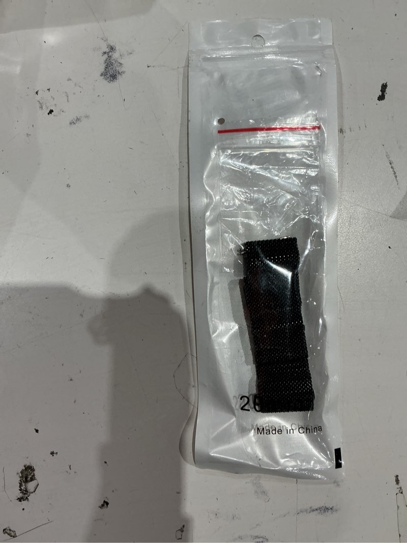 Condition photo showing Good Condition for 20mm quick release watch band metal strap for samsung galaxy watch 7 6 5 4 3 fe 40mm 41mm 42mm 44mm 45mm 46mm magnetic mesh watch band for amazfit bip u pro/gts for galaxy watch active/2 40mm 44mm black