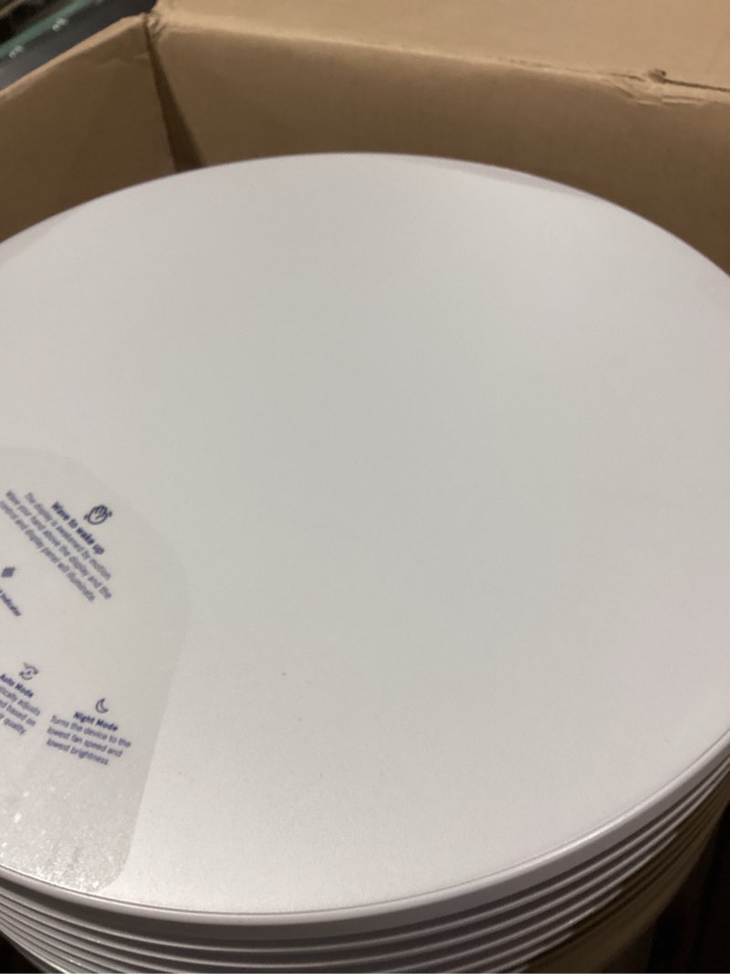 Condition photo showing Good Condition for blueair blue signature air purifier for large rooms up to 3,385 sq ft, hepasilent filtration for smoke, dust, pet dander & allergens, smart wifi air cleaner with auto mode, quiet air purifier for home grey sp4i large (3,385 sq. ft)