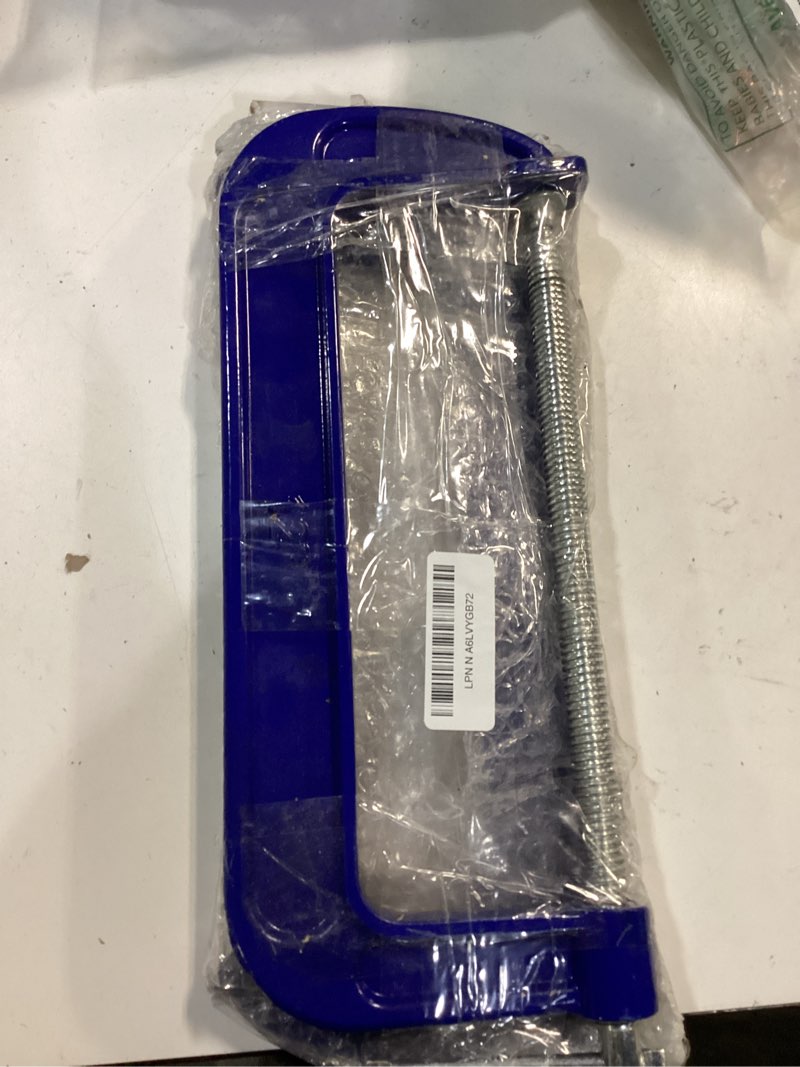 Condition photo showing As Is for SENJEOK 2 PCS 12 Inch C Clamps, Malleable Iron G Clamps with 10 Inches Jaw Opening, C Clamp Brakes f